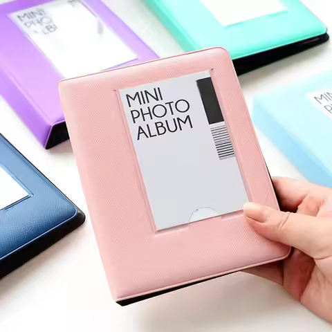 64 Pockets Mini Photo Album Instant Polaroid Photo Album Picture Case for Instax Mini Film Instax Mi