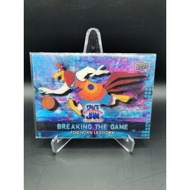 NBA CARD UPPER DECK SPACE JAM A NEW LEGACY BREAKING THE GAME 3D FOGHORN LEGHORN