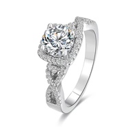 925 Sterling Silver Engagement Wedding Fashion Ladies Ring R42