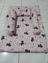 Tempat Tidur Bayi Full Set / Kasur Bayi Karakter Murah