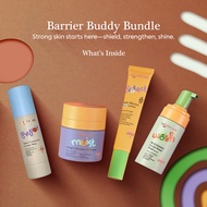 Lulabeam Barrier Buddy Bundle (4pcs) – Face Wash Ceramide Mist Moisturiser & Mineral SPF for All Ski