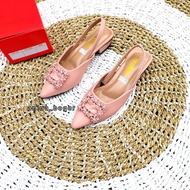 SEPATU HEEL MULES WANITA SHA-007/SEPATU HEEL WANITA TALI