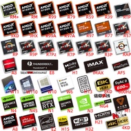 Original AMD Ryzen 395MAX+R9 R7 R5 R3 9000CPU Computer Label Notebook Sticker
