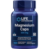 Life Extension L-Glutamine 00mg and Magnesium 00mg Capsules Bundle, Amino Acid and Mineral Supplemen