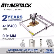 Máy khắc laser ATOMSTACK A5 Pro 5W Bạn có thể sử dụng máy khắc laser để khắc nhựa gỗ inox.