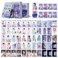 55 Photos / Korean Fashion BTS Peripherals 10th Anniversary/LOMO Card Collectible Cards Celebrity Fi
