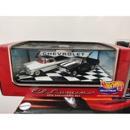 Hot Wheels Chevrolet El Camino 40th Anniversary Set Limited Edition 1959 and 1970 ss 454 Hotwheels