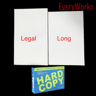 Hard Copy Ultra White Legal Size 8.5x14 Bond Copy Paper 70/80 gsm Printer extra long XL