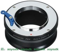 美國Fotodiox適用愛克山太Exakta轉索尼Sony NEX E口A7/R/S轉接環  metabones