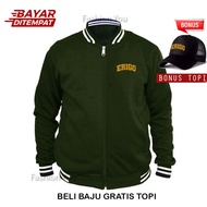 GRATIS TOPI..!!! Jaket Varsity "ERIGO" Premium Print Gold Best Seller jaket Varsity Jaket Varsity pr