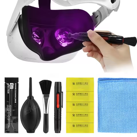 Universal VR Headset Cleaning Kit Anti-scratch Dust Camera Lens Cleaning Pen For Quest 3S/3 Quest 2 