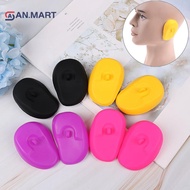 AN.MART 2Pcs Reusable silicone ear cover hair salon dye color shield protector earmuff MY