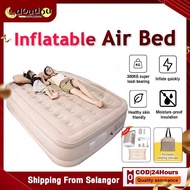 ❤️Free Pillow❤️Foldable Inflatable Air Bed Moisture-Proof Air Bed Insulation Portable Air Bed  User 