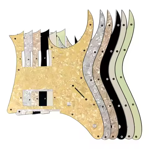 Pleroo Custom Electric Guitar Parts -For Ibanez MIJ RG 350 DX Guitar Pickguard HH Humbucker Pickup S