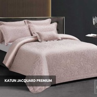 KATUN Premium Jacquard Cotton Bed Sheet Size 160x200 King 180x200 Extra King 200x200 140x200 - 90x20