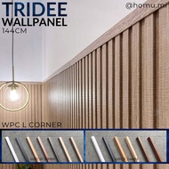 WPC WOOD PANEL ACCESSORIES | WPC L CORNER | 144CM WPC Wood Panel Wall Panel