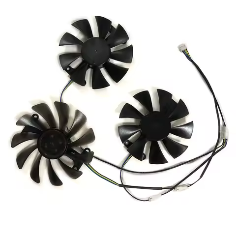 3Pcs/Set GPU VGA Cooler,Graphics Video Cooling Fan,GA91S2H GAA8S2U,For Yeston RX 580 RX580 8G D5 Gam