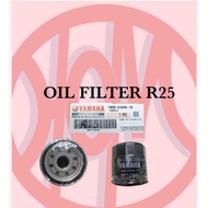 100% ORIGINAL YAMAHA R25/MT25 OIL FILTER (1WD-E3440-10)