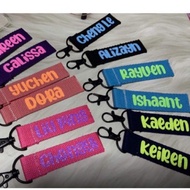 Customise gift / Name tag / key tag / customise keychain / Christmas gift / Neon colours