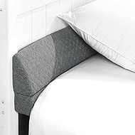 BALAPET Adjustable Pillow Wedge for Headboard Gap Close The Gap 0-7", Bed Gap Filler Queen Size, Grey Flodable Wedge Sleeping Backrest Pillow, Foam Bed Mattress Gap Filler, 60"x9"x3"