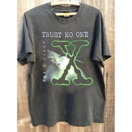 NEW APPAREL The X Files Trust No One Short Sleeve T-shirt Men Women Vintage T Shirt  Mens T Shirts