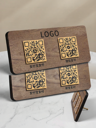 Qiangbiao | QR Code Display Stand Payment QR Code Customization
