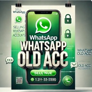 WS老号  Whatapp old account ws旧用户