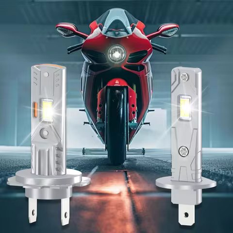 1Pcs Motorcycle 60W H7 H4 H11 H1 20000lm CSP LED Bulbs Headlight For Honda Yamaha YZF Benell Kawasak