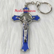 ST.BENEDICT RELIGIOUS KEYCHAIN Catholic Crucifix