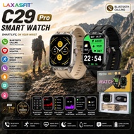 LAXASFIT Smart Watch C29 Pro Bluetooth Call 2.19" HD Touch Screen IP65 Waterproof Heart Rate Sleep M