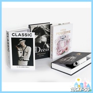 [LUCKY~]Fake book storage box, fake book home decoration storage decoration book box