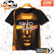 Anime Kids T-Shirts - Cute 3D Game T-Shirts - Printing T-Shirts Game 6SQUIDs for Ages 1-12 Years - L
