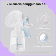 Wes-24 He13 io-98 FUTUREMED Manual Breast Pump 150ml milk bottle/Manual Breast Pump/Baby Breastfeedi
