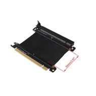 ✪【Good medias】【Ready Stock】High Speed PC Graphics Cards PCI Express 3.0 16x Flexible Connector Cable Riser Card Extension Port Adapter for GPU with antijam