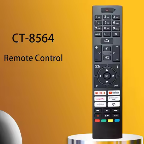 TV Remote Control CT-8564 Remote Control Substitute for Toshiba Smart LED TV RC45157 50UA2063DG 2263