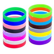100PCS SILICONE WRISTBAND RUBBER BRACELET GETAH GELANG TANGAN EVENT WRISTBAND Sport Wristband 硅胶手环