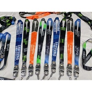 GANTUNGAN COOL FULL PRINT Gadget Brand Lanyard - A Quality/ID Card Keychain, Neon Color