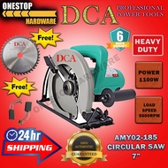 DCA Electric Circular Saw AMY 02-185 Pemotong Besi Kayu Batu