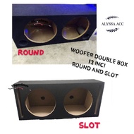 12 INCH AND 10 INCH DOUBLE WOOFER BOX / SPEAKER BOX