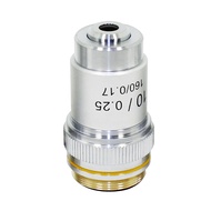 Microscope Objective Lens 4X 10X 40X 100X 195 Achromatic Objective Biological Microscope parts acces