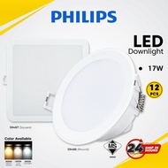 PHILIPS MESON LED Recessed Downlight 17W 6" Round &amp; Square - 12PCS