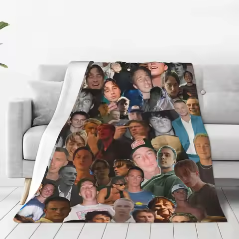 Rafe Cameron Blanket Drew Starkey Decorative Flannel Throw Blanket For Bedroom Warm Soft Custom Qual