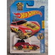 TOUR DE FAST RED 2016 - HW GAMES TRACK STARS - HOT WHEELS TOY CAR