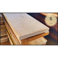 Gerutu/Rubber Wood Timber Smooth Finish 7(T)mm × 70(W)mm = 4'(L)Feet Kayu Gerutu