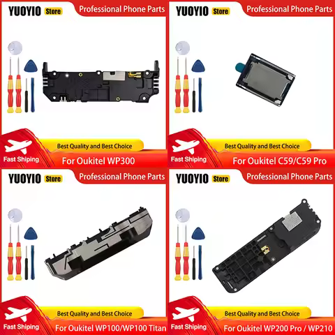 For Oukitel WP58 Pro WP60 C59 Pro WP100 Titan WP200 Pro WP210 WP300 WP500 Ultra Loud Speaker Buzzer 