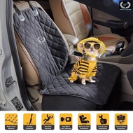 TOP CLASS ผ้าคลุมเบาะกันเปื้อนในรถสำหรับสัตว์เลี้ยงเบาะเดี่ยว/เบาะหน้า ชนิดผ้ากันน้ำ Car Seat Cover Protection for Pet Dog 2606