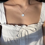 Marbella.bkk Nectar Necklace สร้อยเงินแท้ จี้หัวใจ สลักได้