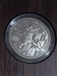 銀幣 紀念幣 2020 日本 東京 奧運 羽球 999 純銀  1 盎司