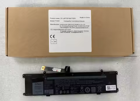 High quality FTD6M Battery for 7285 2-in-1 Keyboard 0FTD6M 06HHW5 6HHW5 K17M GC02002190L