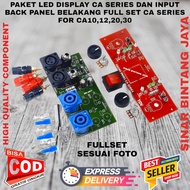 PAKET LED DEPAN CA SERIES PLUS INPUT BACK PANEL BELAKANG CA SERIES CA10 CA12 CA 20 CA 309